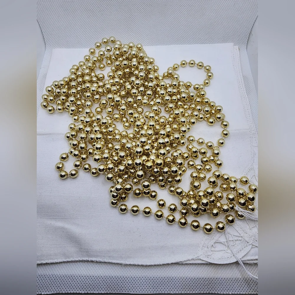Beautiful Gold Beaded Garland - 17ft